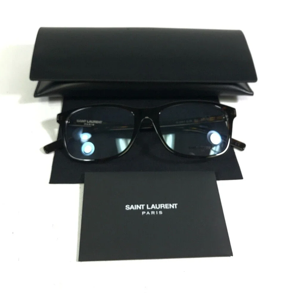Saint Laurent Eyeglasses Frames SL 288/F SLIM 002 Tortoise Square 55-18-150